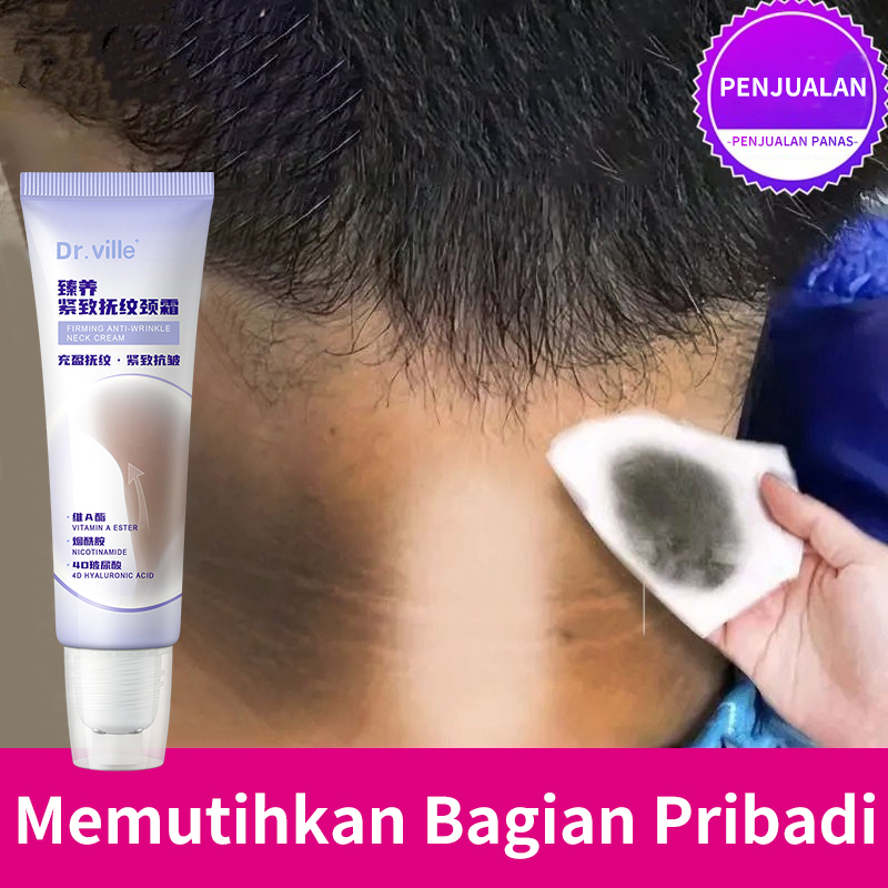 [Sangat efektif] Cream Pemutih Leher / Neck Cream Whitening-Menghilangkan Kerutan Leher-Menghilangkan Kekusaman Leher dan Mencerahkan Kulit Leher