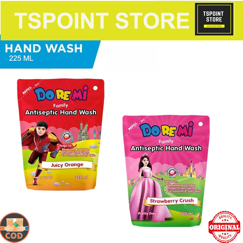 TSPOINT - Doremi Hand Wash Refill 250 ml Antiseptic Anti Bakteri Sabun Cuci Tangan