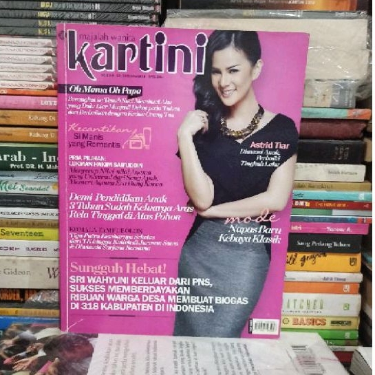 MAJALAH KARTINI ORIGINAL 2384  02-16;OKTOBER 2014 BEKAS TANPA BONUS