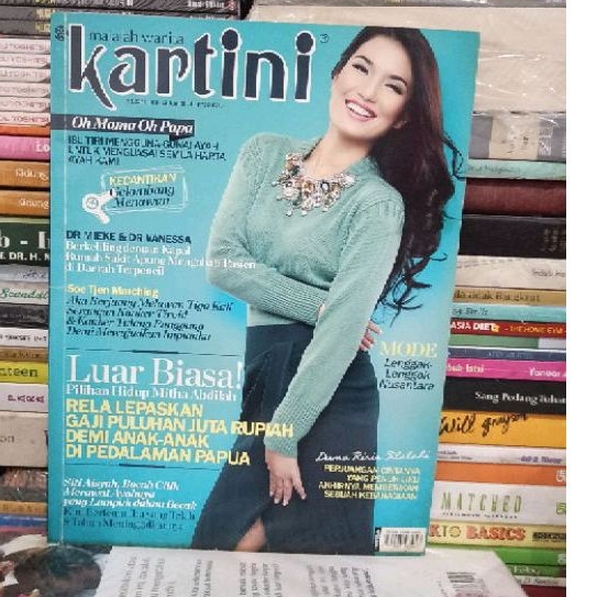 MAJALAH KARTINI ORIGINAL 2371  03-17 April 2014 Bekas Tabla Bonus