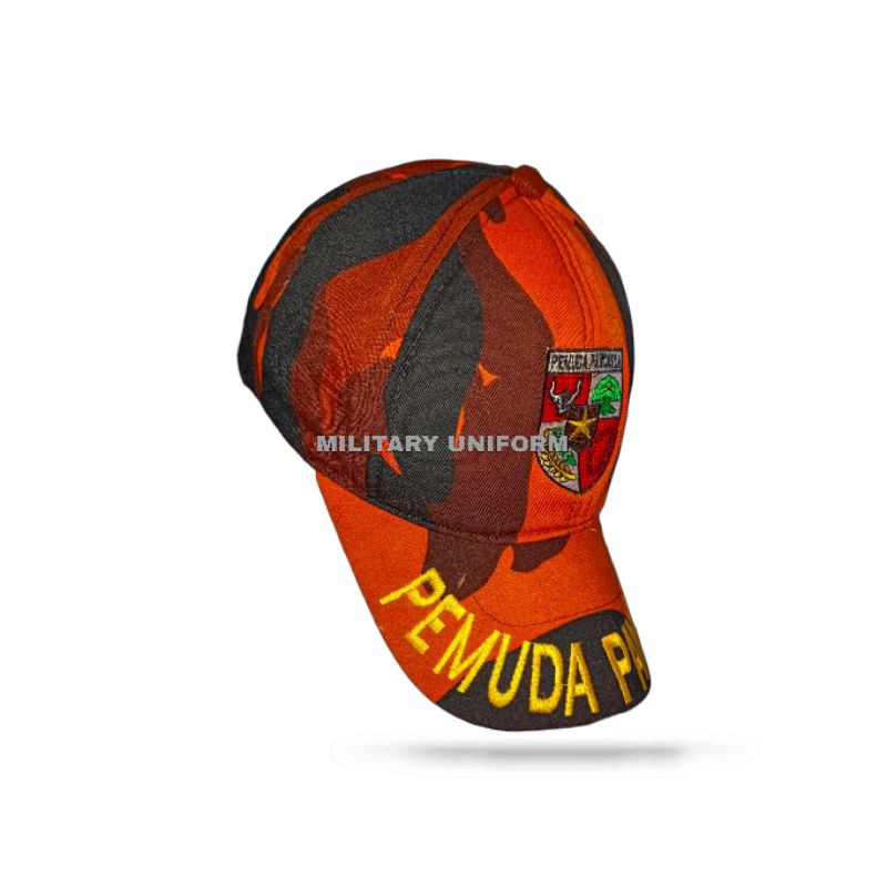 topi pemuda pancasila bordir