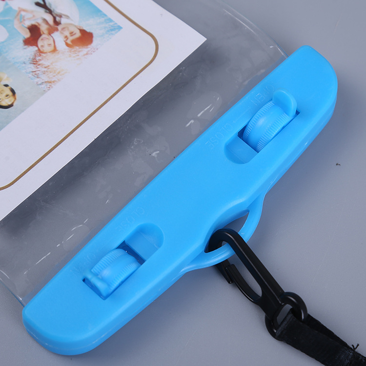 XOBOX - Sarung HP Case Kantong Anti Air Waterproof With Strap / Tali Leher MAX 7INCH SRG-HP