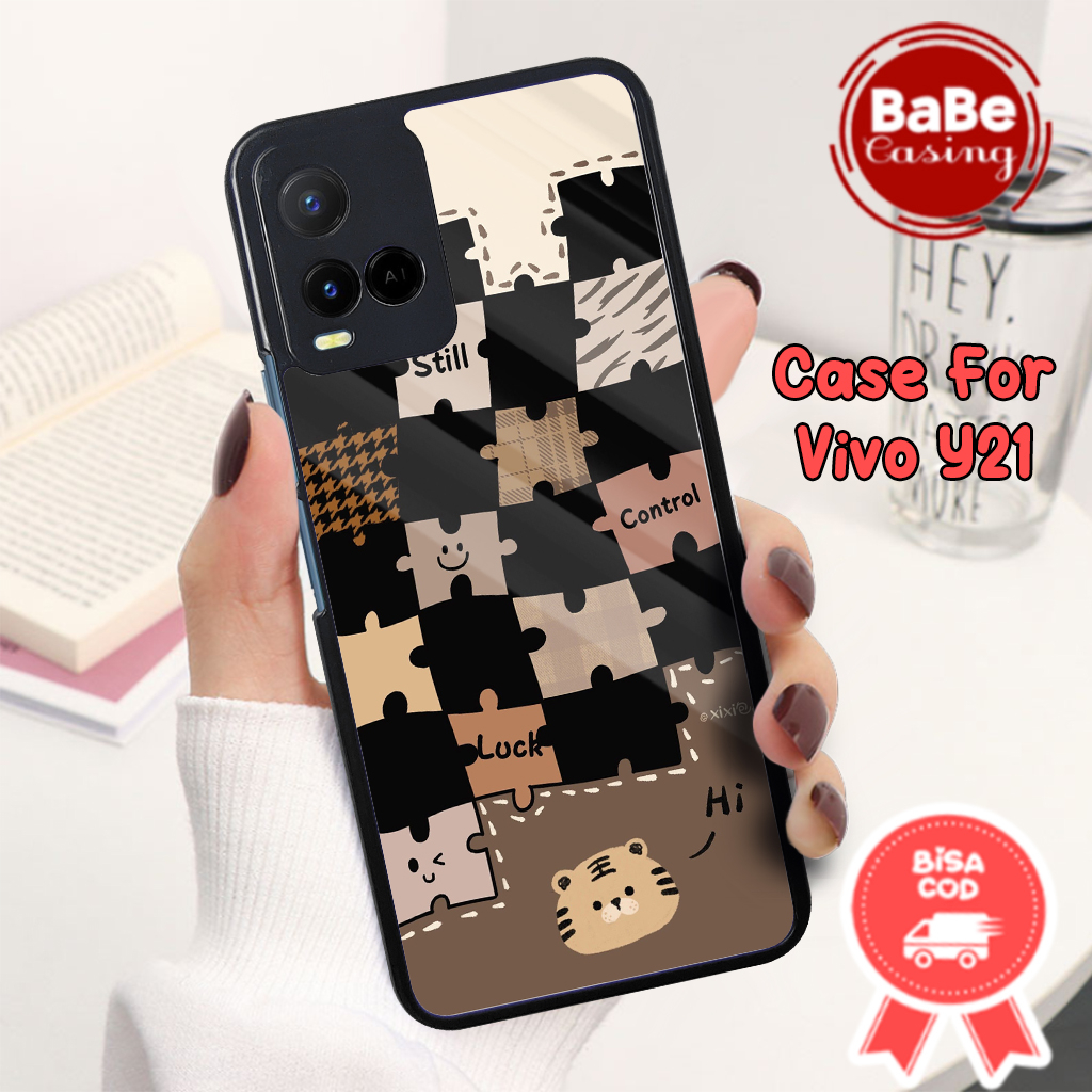 Case Vivo Y21 Casing 03 CUTE Case Hp Kondom Hp Case Aesthetic Case Anime Pelindung Hp Vivo Case Kara