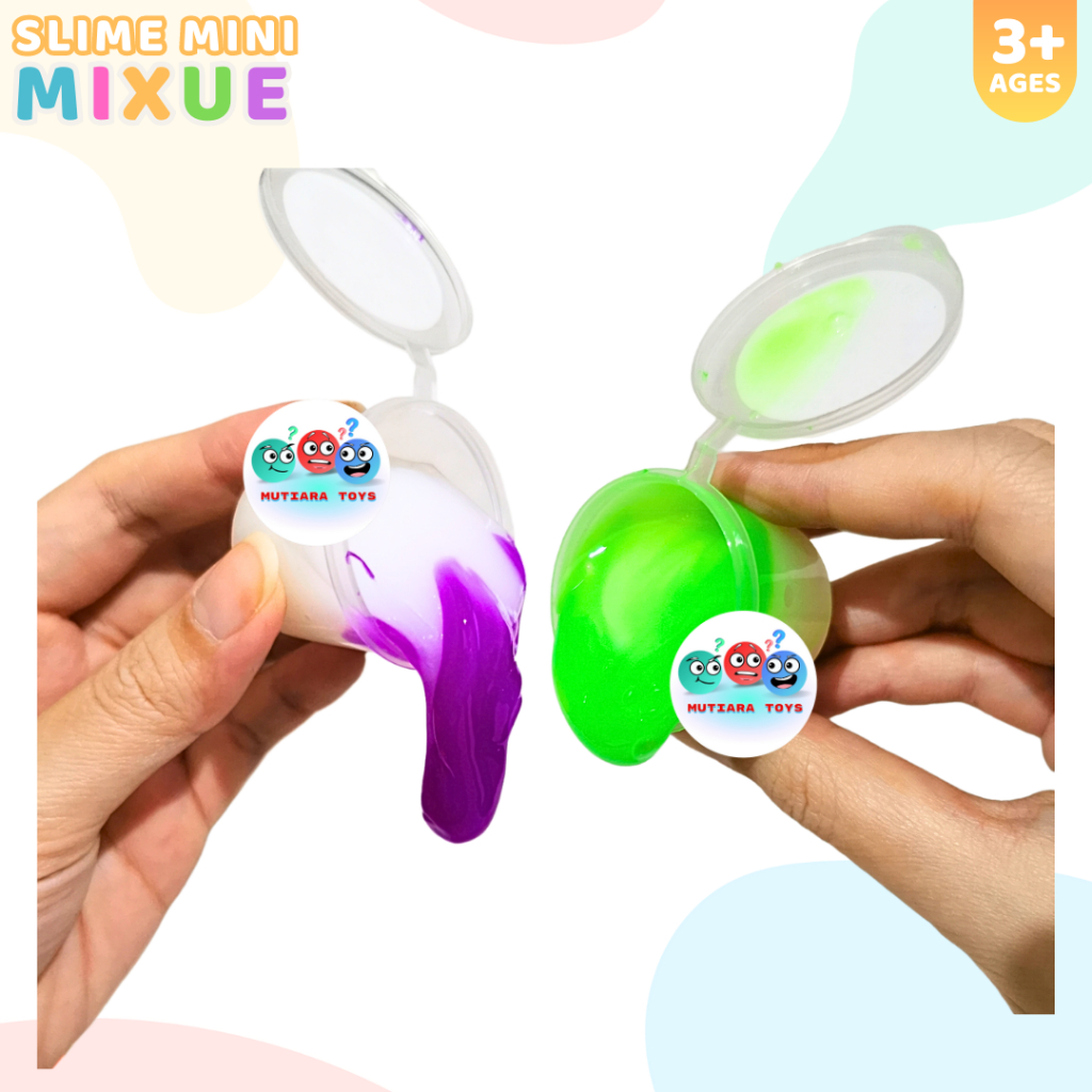 MWN Mainan Anak Slime 2 warna Mixuee - 1pc