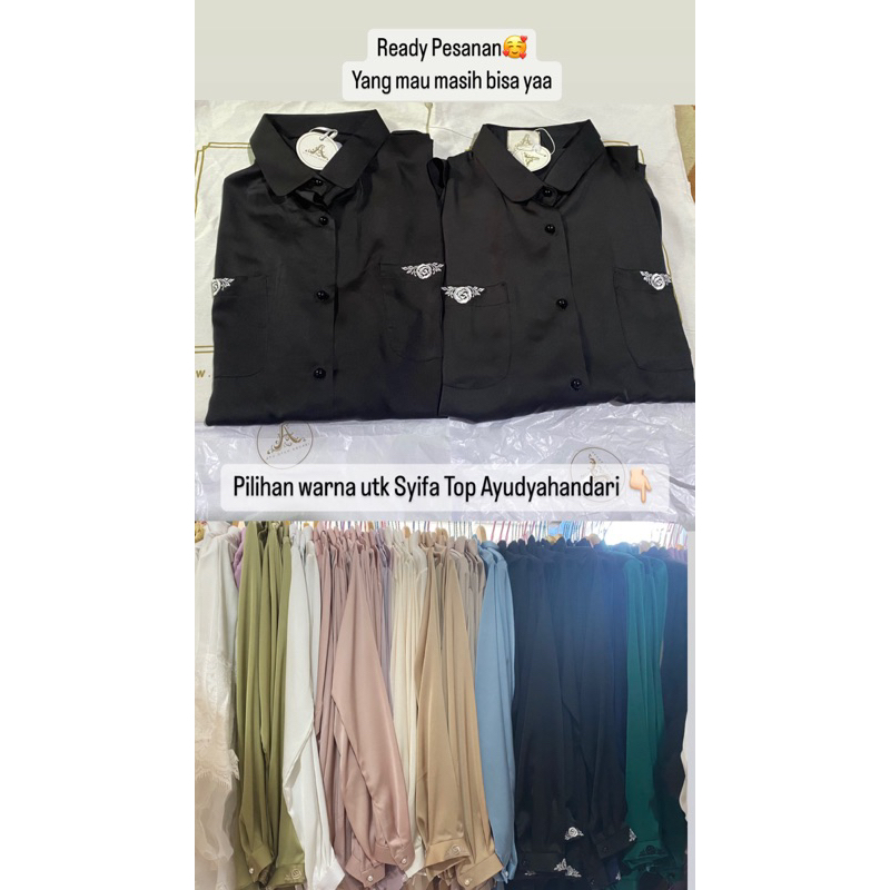 Syifa Top By AyudyahAndari