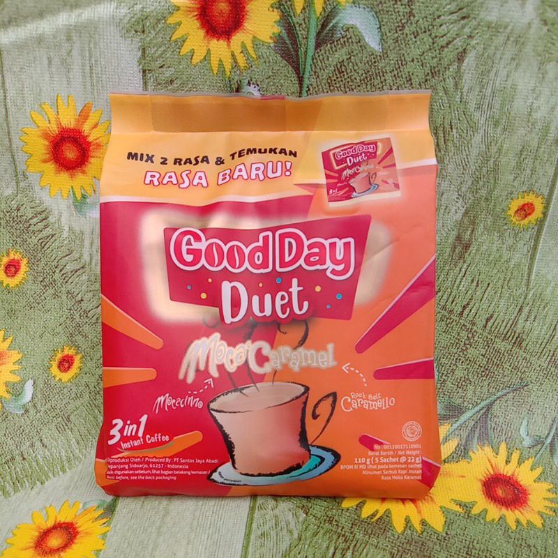 

Good Day Duet Moca Caramel isi 5 sachet