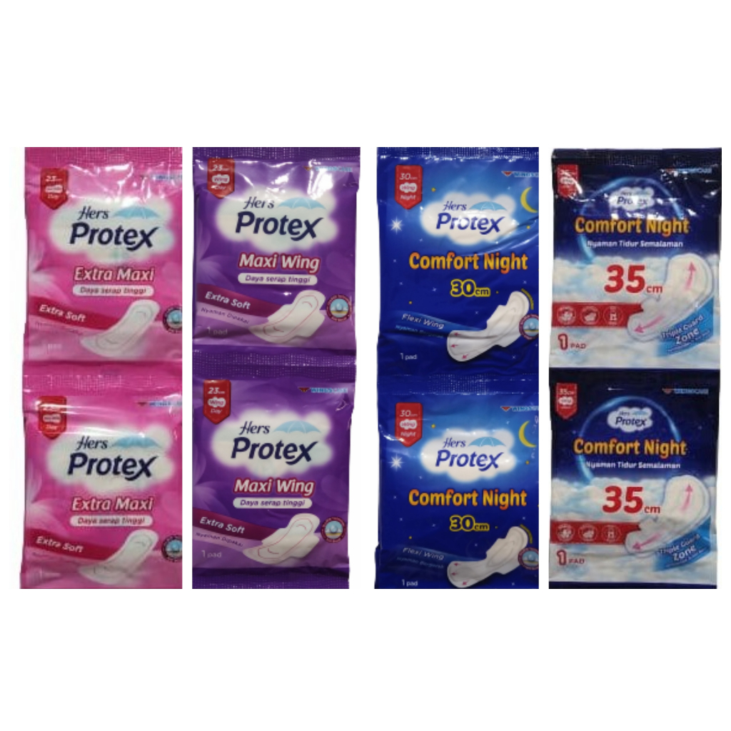 HERS PROTEX PEMBALUT SACHET / 1 RENCENG ISI 10 PCS