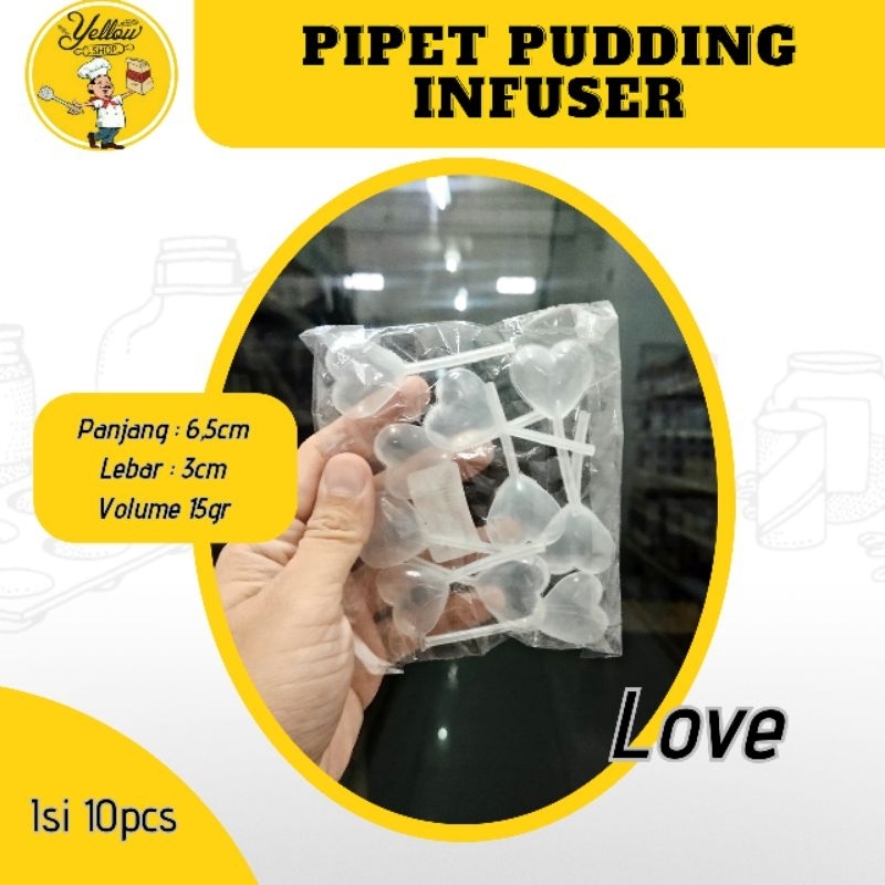 

PIPET PUDDING INFUSER