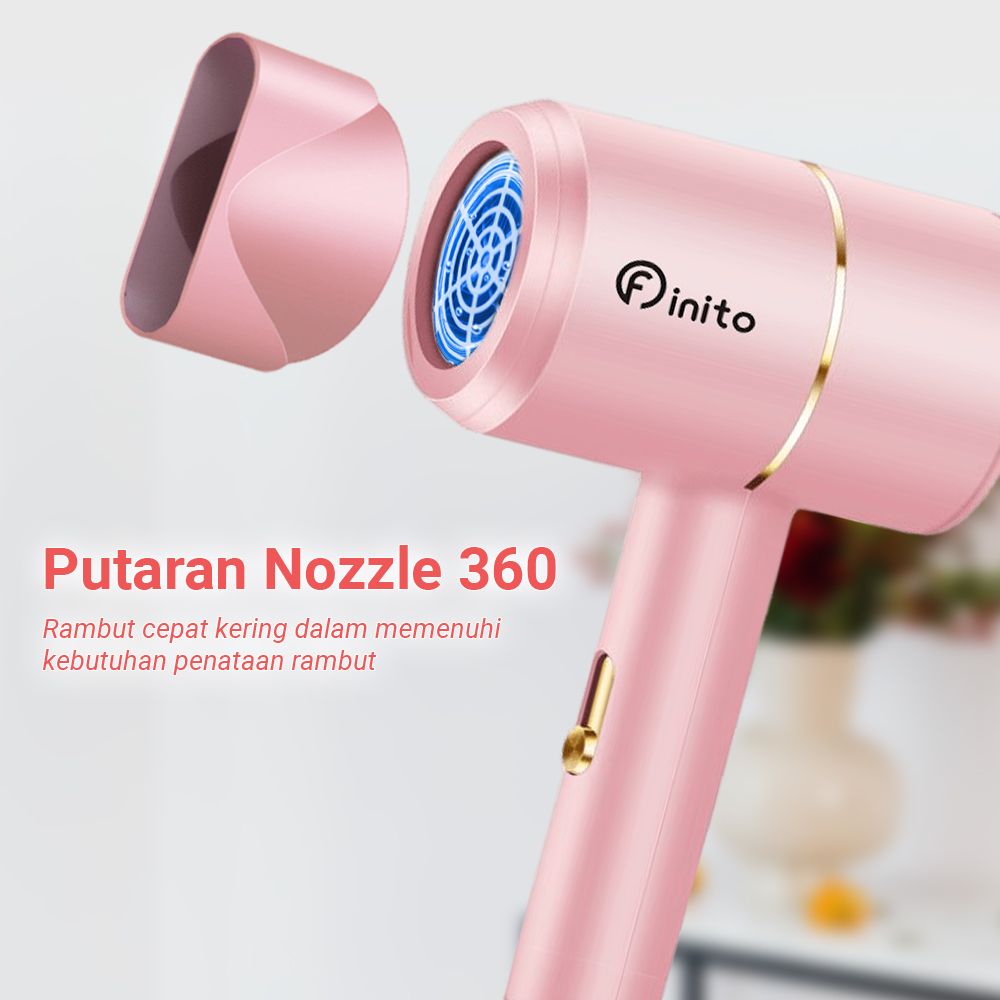 Hair Dryer Pengering Rambut Mini Berkualitas Terbaik &amp; Termurah Desain Elegan Dan Daya Tinggi HB-04