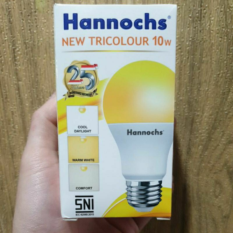 Hannochs Lampu Led Tricolour 10 Watt