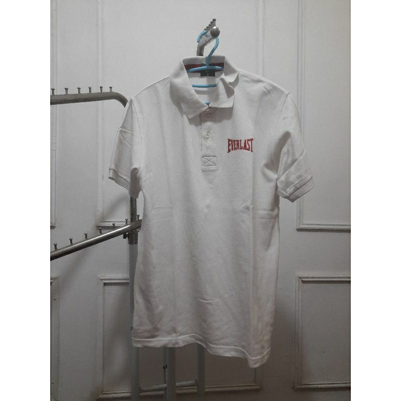 kaos polo everlast original preloved