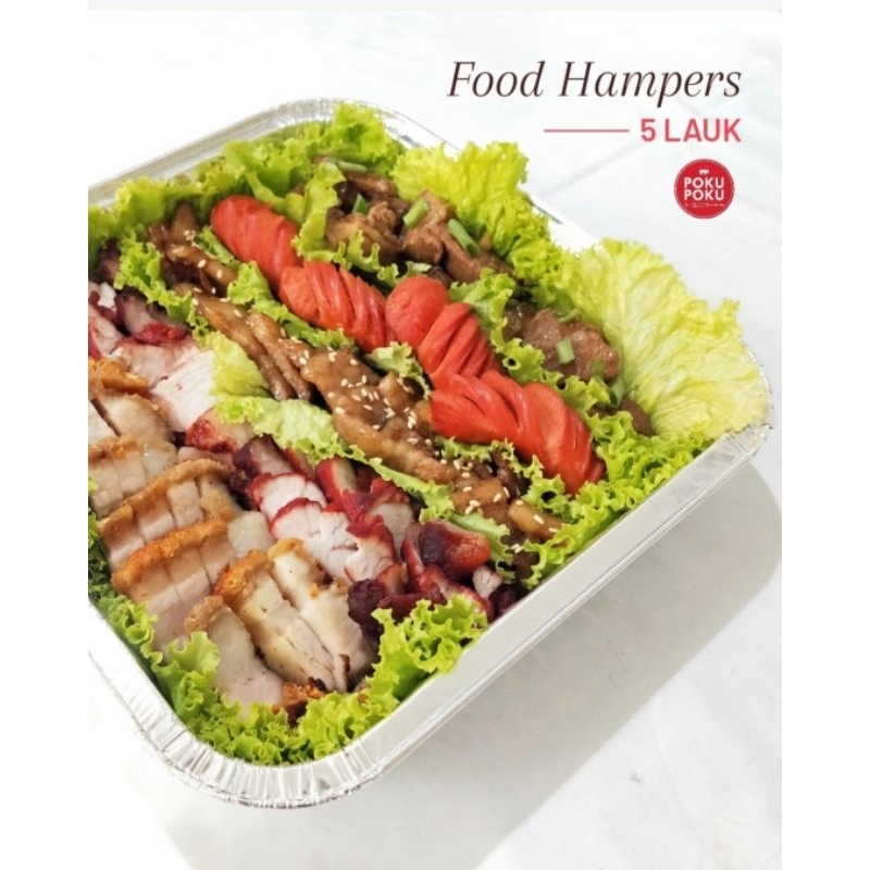 

FOOD HAMPERS 5 lauk by POKU POKU - Birthday Anniversary Hamper Hadiah Gift