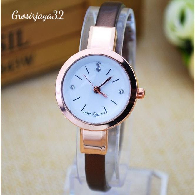 (Grosirjaya32) Jam Tangan Fashion Wanita ILONA Cute Jam Mini Jam Cantik Cute Mini Wanita Elegan Casual Import