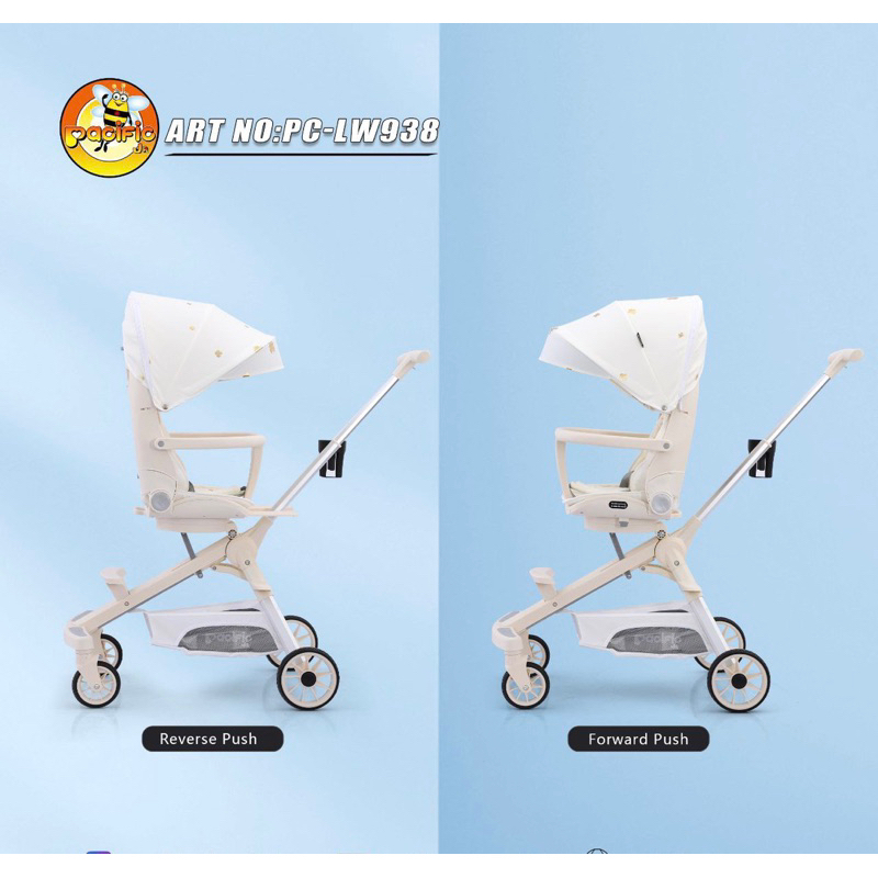 MAGIC STROLLER ALLOY LW-938 PACIFIC KERETA DORONG BAYI