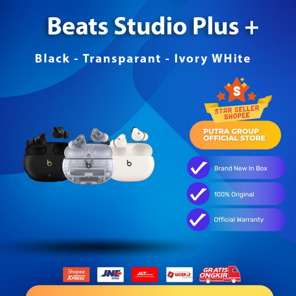 Beats Studio Buds Plus + True Wireless Noise Cancelling Earbuds Earphone New