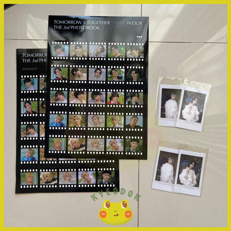 [SHARING] Instant Photo MEMORIES TXT DVD DCC BEOMGYU TAEHYUN