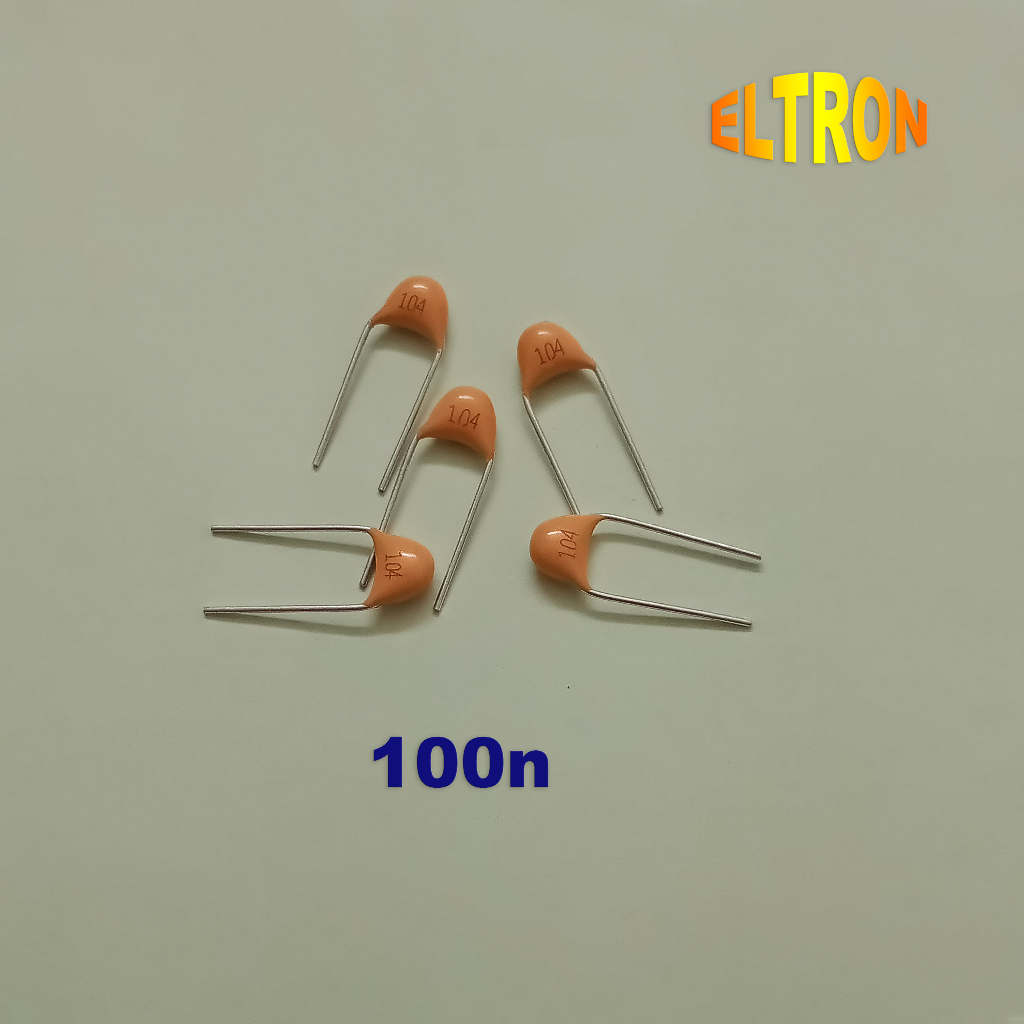 Kapasitor Keramik Multilayer 100n Multilayer Ceramic Capacitor 104