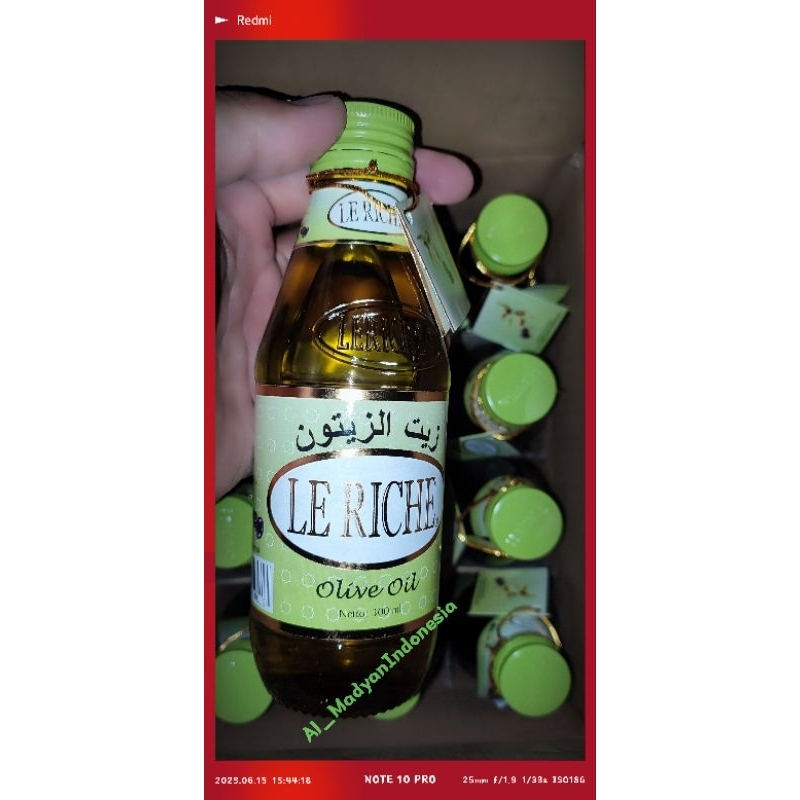 Minyak zaitun leriche 300 ml import olive oil Herbal kolesterol Minyak zaitun konsumsi
