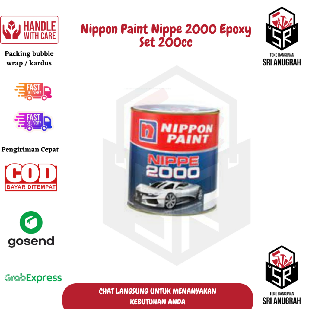 Nippon Paint Nippe 2000 Epoxy Set 200cc