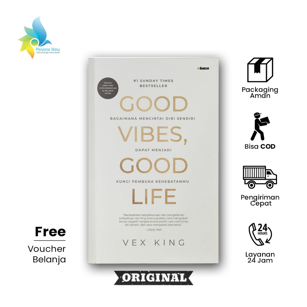 BUKU GOOD VIBES, GOOD LIFE