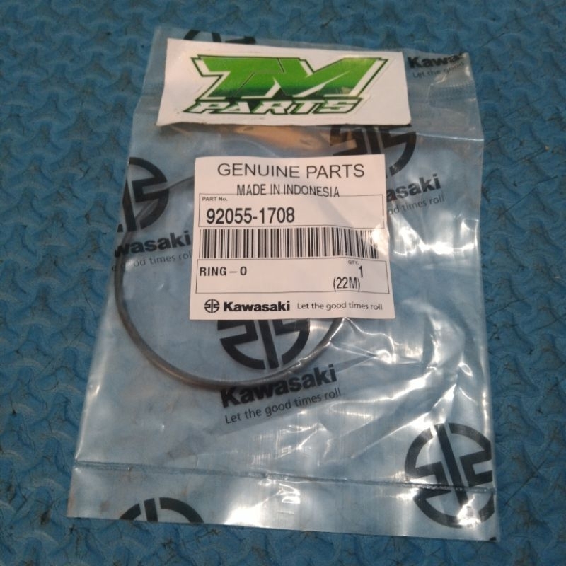 karet oring filter oli klx 150 pnp Kaze original Kawasaki 92055-1708
