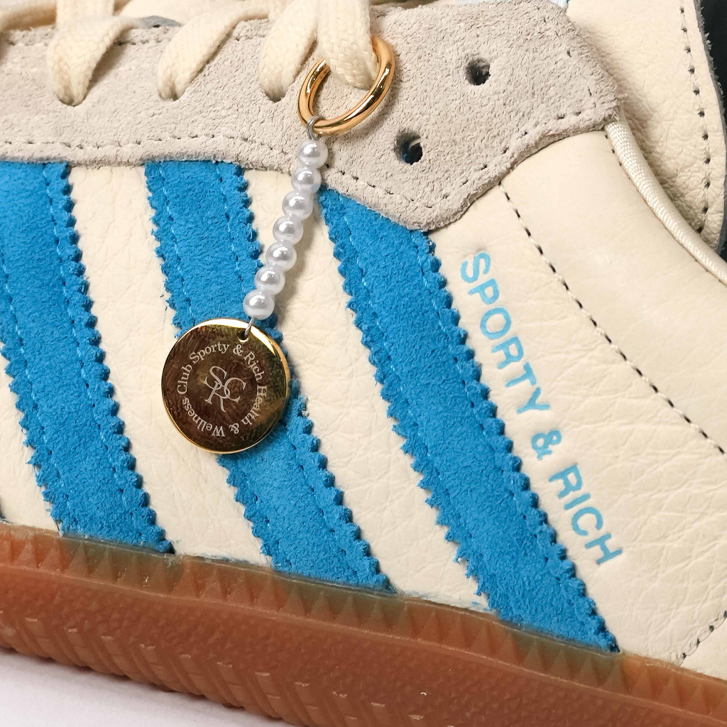 Adidas Samba OG Sporty And Rich Beige Blue