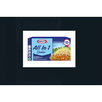 Keju Kraft Cheddar All-In-One 48x160gr - Gosend Grab Only