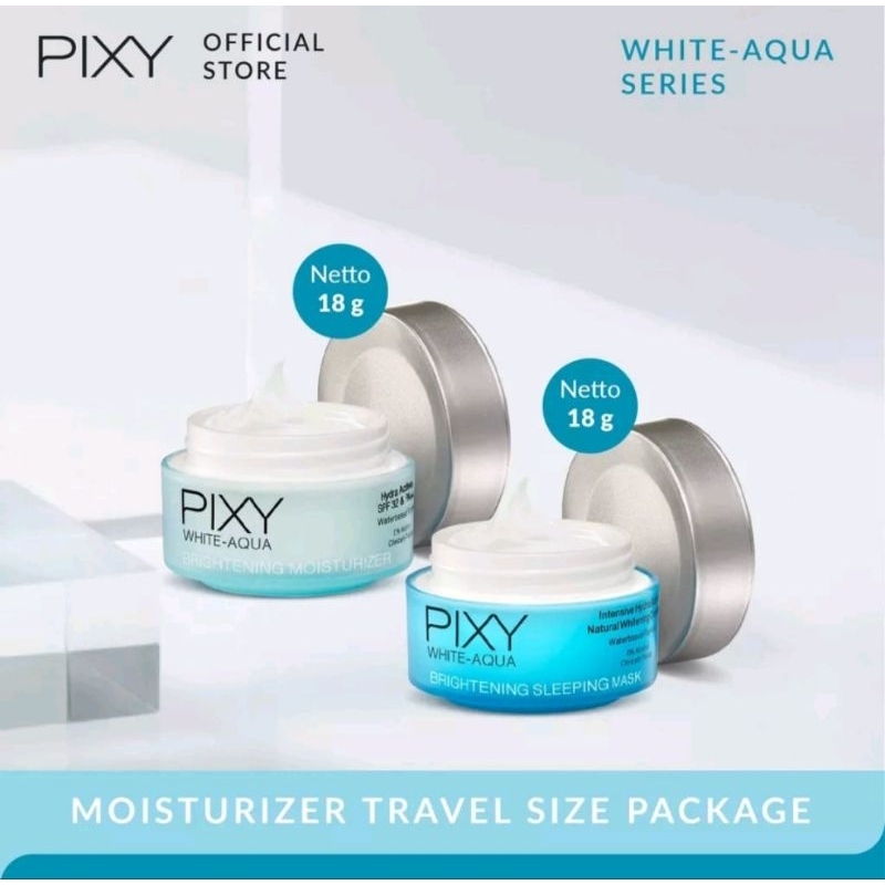 CREAM PELEMBAB WAJAH | PIXY WHITE AQUA BRIGHTENING