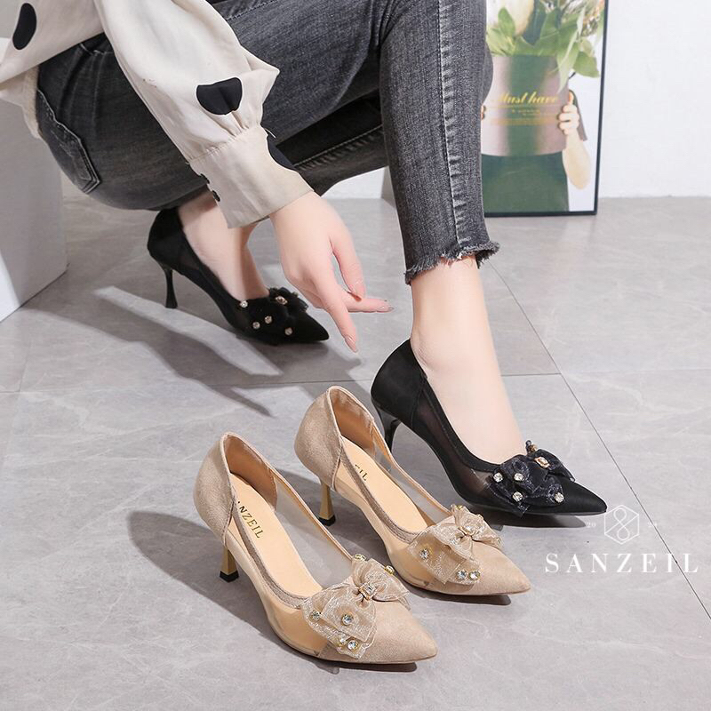 SG2012 syafniegalery Sanzeil Mia Original Brand SANZEIL heels wanita sepatu kerja import