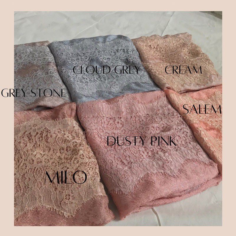 setelan outer lilit lace viraaall