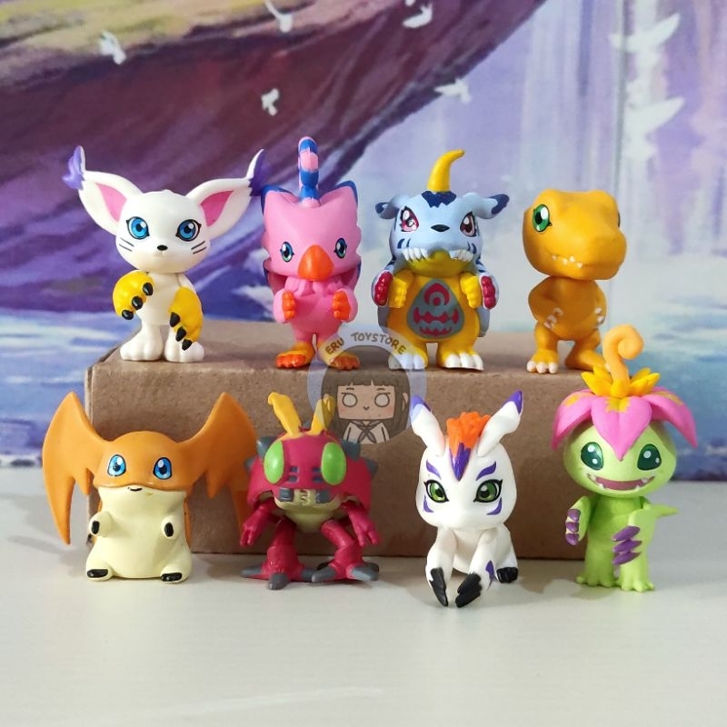 Mainan Figure Digimon Gacha