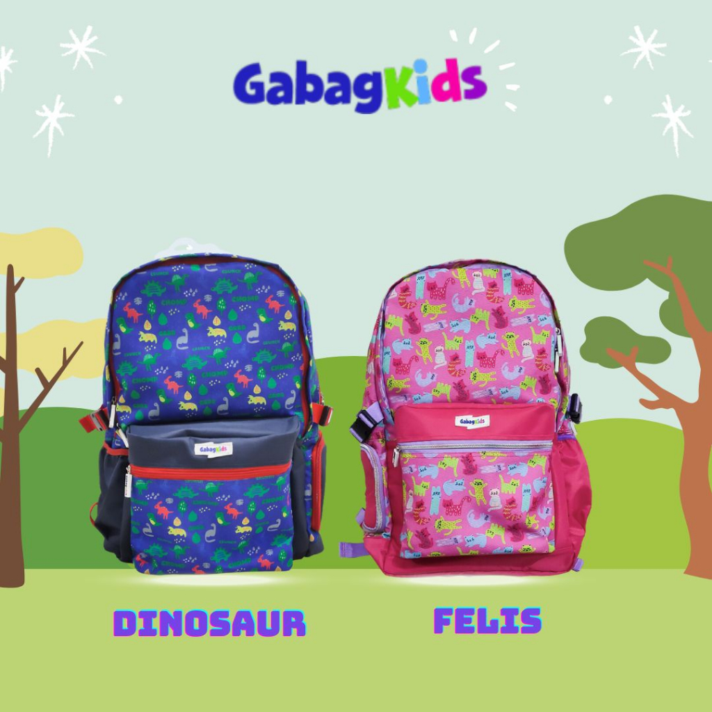 Gabag Kids Backpack Primary - Tas Sekolah anak - ThermalBag - Ransel anak