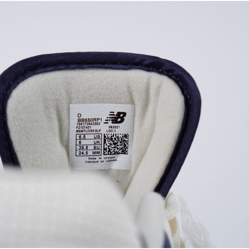 Sepatu New Balance BB550RP1 X Rich Paul