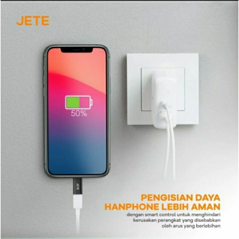 JETE OTG Adaptor Type C To Lightning Adapter Konvertor TypeC To Lightning