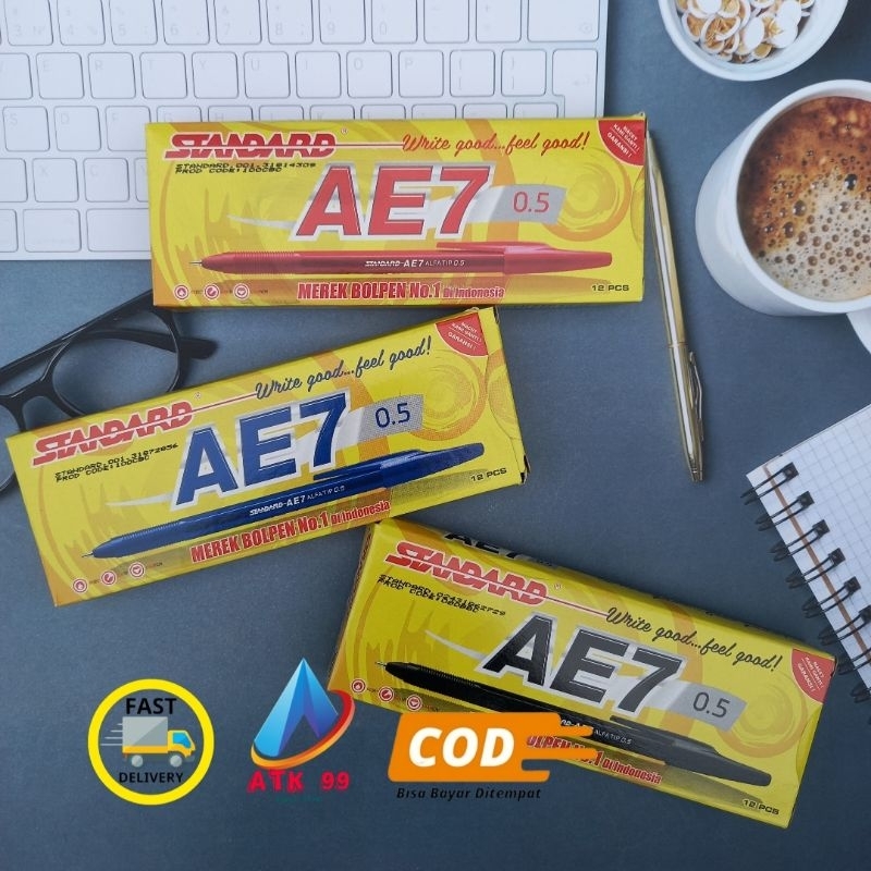 

Pulpen Standar AE 7/Pena/Ballpen/Bolpoin/Ae 7