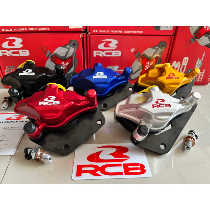 Kaliper RCB Caliper RCB Palababi S2 S55 Depan Belakang Sonic 150 Vario 160 Nmax R15 Vixion AEROX CBR 150 Supra GTR Satria Fu GSX Ninja R Ninja RR Supra 125 RX king