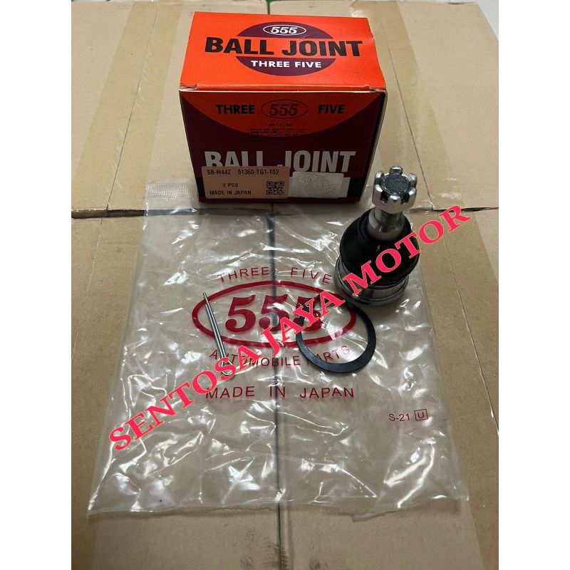 Ball Joint Lower arm Sayap Depan Brio Mobilio BRV 555 Japan Original 1 Pc