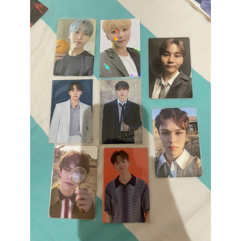 [clearance sale] Seventeen Official photocard Seungkwan Vernon attacca carat land face the sun ode t