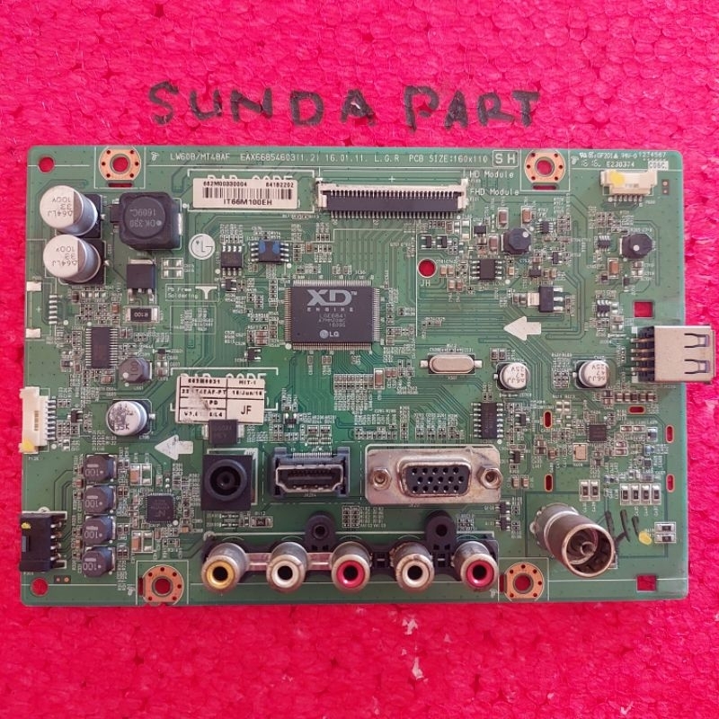 MB - MAINBOARD TV LG 24MT48AF - 24MT 48AF