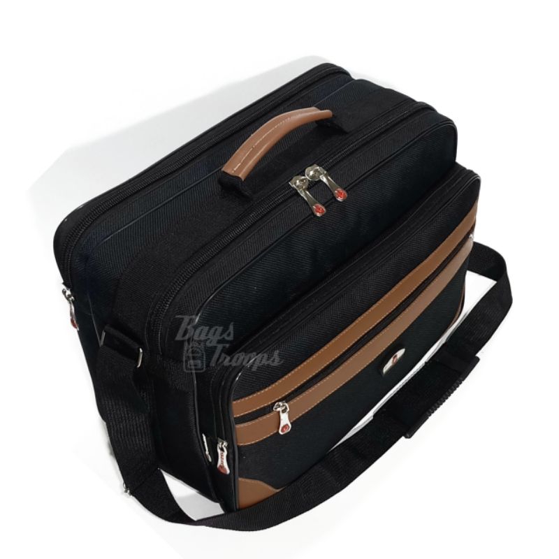 Tas kantor selempang tas kerja travel travelling Polo Ace 9105