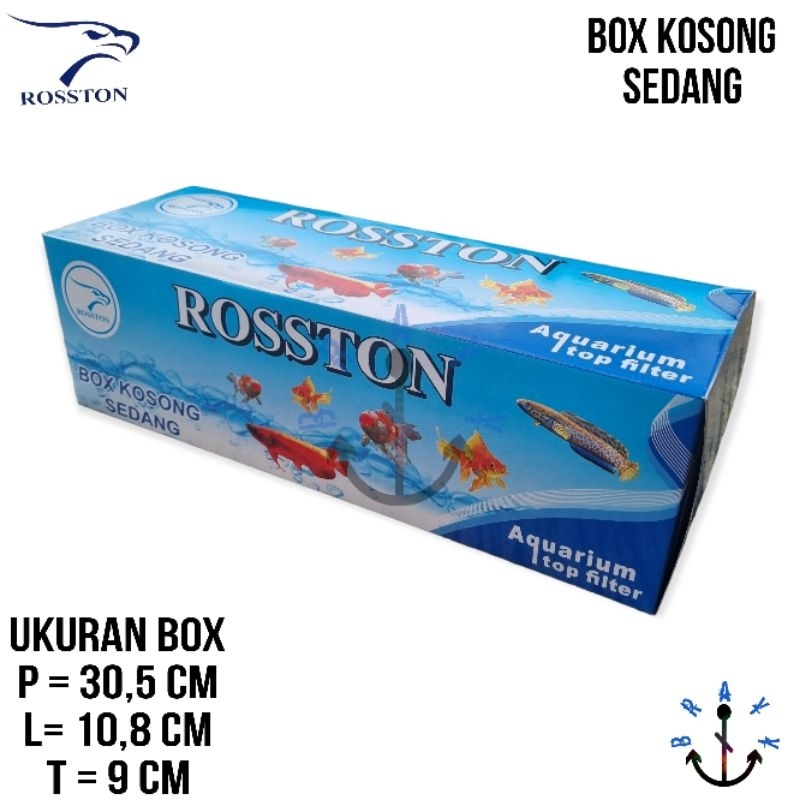 Box Filter Pompa Aquarium Murah - Box Kosong Ukuran Medium/Sedang Seperti Box Top Filter