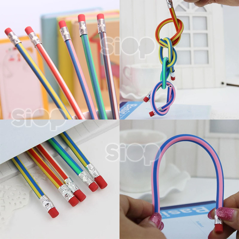 

07S Pensil Lentur Fleksibel Pensil Gulung Flexibel
