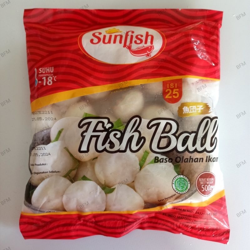 

Sunfish Fish Ball L (25 Pcs) 500 Gr
