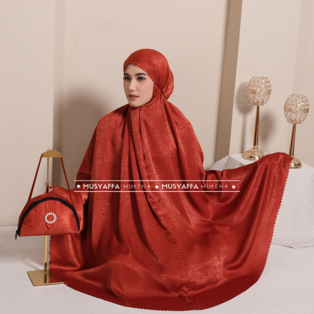 MUSYAFFA - Mukena Dewasa Mewah Santorini Premium 2in1