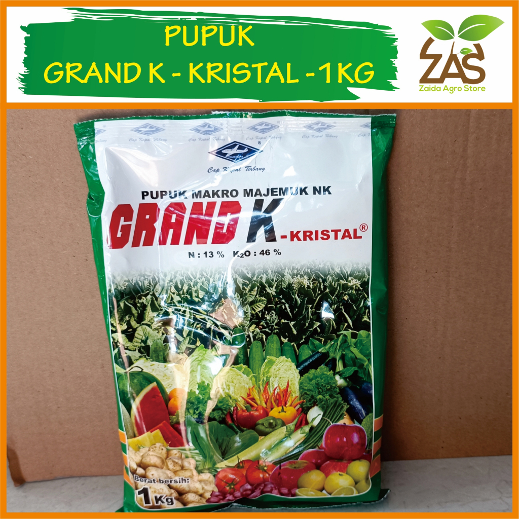 PUPUK MAJEMUK GRAND K KRISTAL - 1 KG
