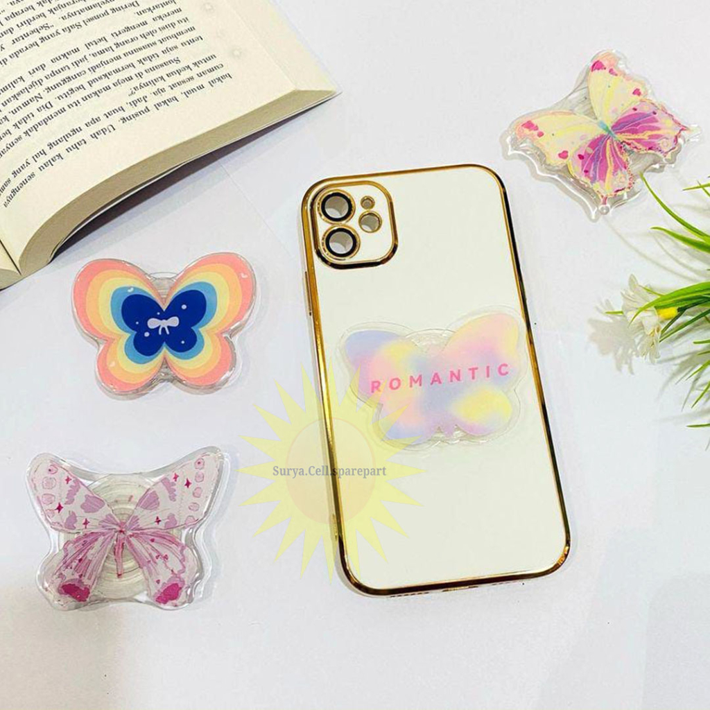 Pop Socket Karakter Lucu - Pop socket Bahan Akrilik