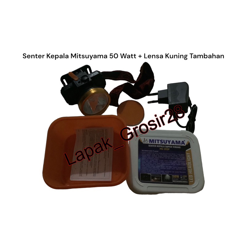 SENTER KEPALA MITSUYAMA 50WATT WATERPROOF SENTER DIVING