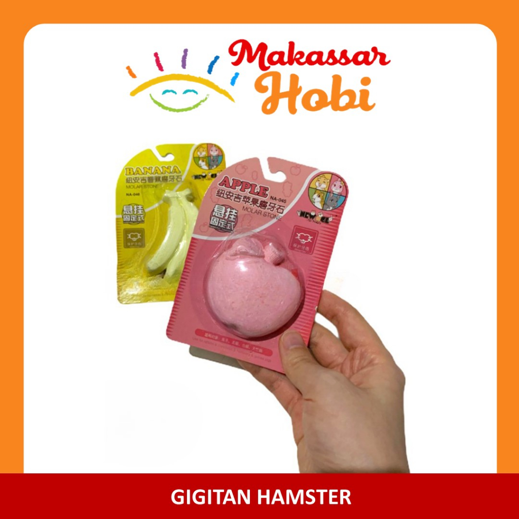 Batu Gigitan Hamster Pengasah Gigi Gnawing Stone Aksesoris Kandang