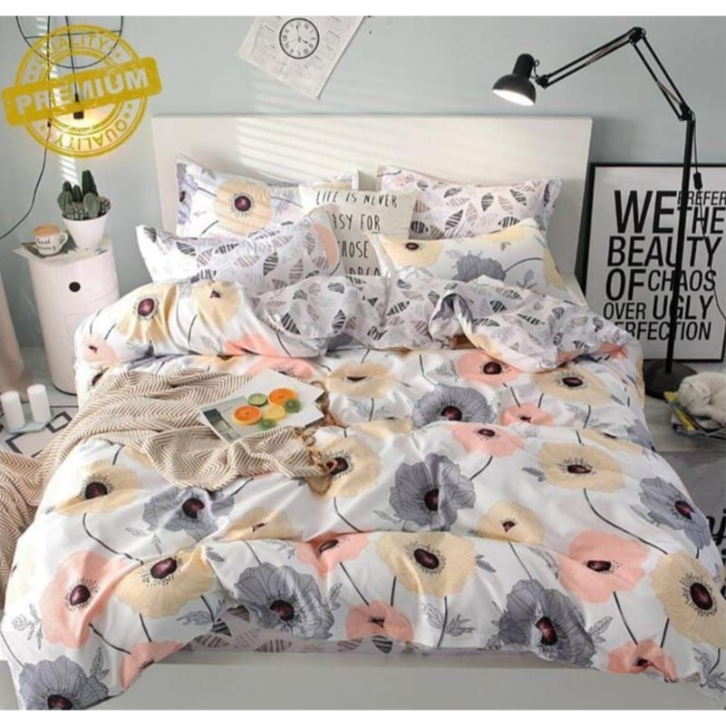 SPREI Bisa COD/bayar ditempat/Gratis Ongkir || SPREI KOTAK SEPRAI HOMEMADE SEPREI MOTIF POLOS EMBOS,120,160,180 (2sarban+2sargul) || SEPREI ANTI GESER Katun Premium / Sprei Single Aesthetic Monochrome/Disperse kotak hitam dan kotak putih Sprei sudut karet