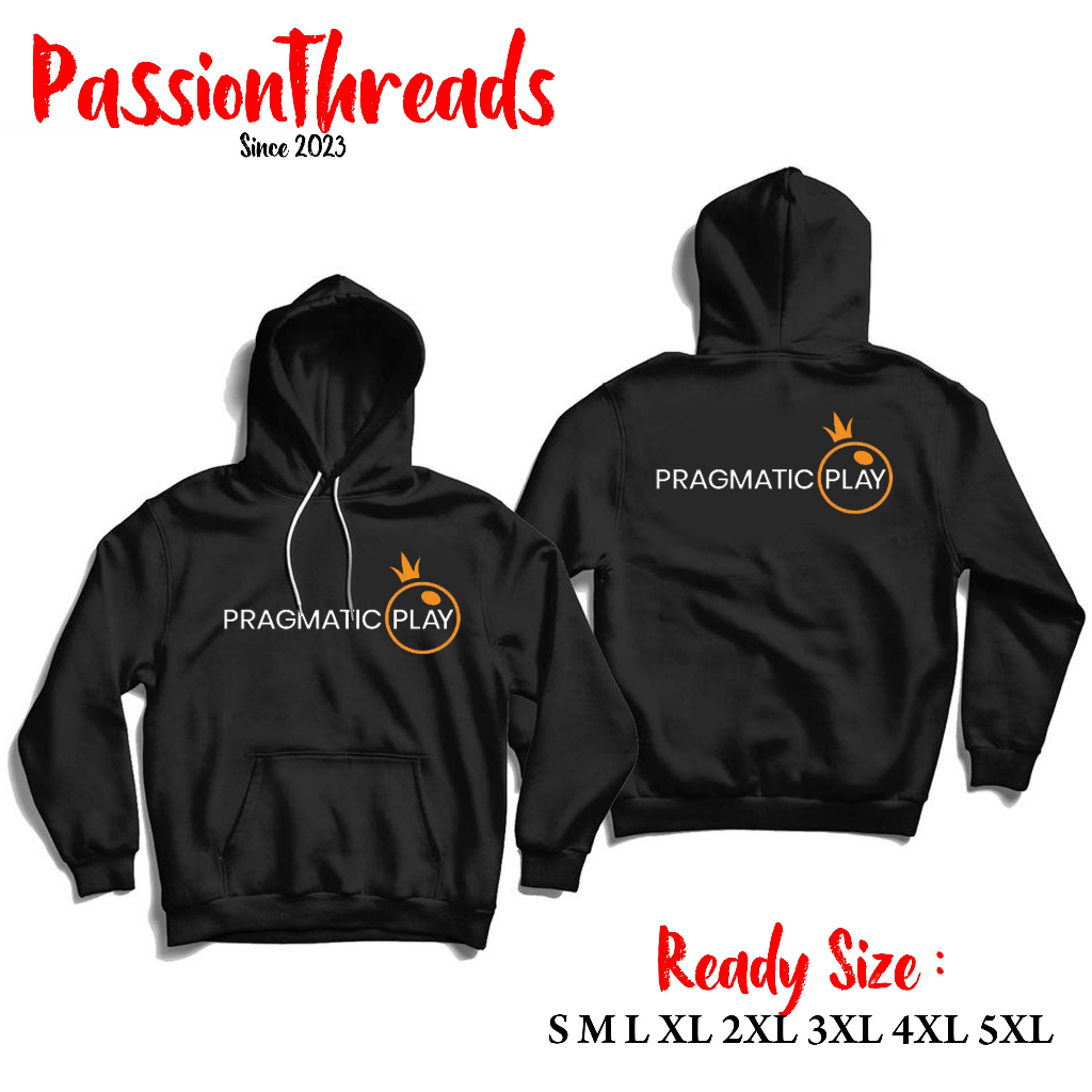 JAKET PRAGMATIC PLAY HOODIE S M L XL 2XL 3XL 4XL 5XL
